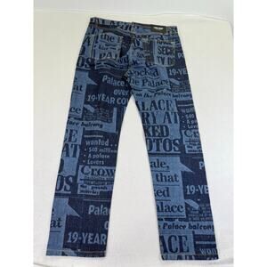 Palace Skateboards Tabloid Denim Jean Size 36